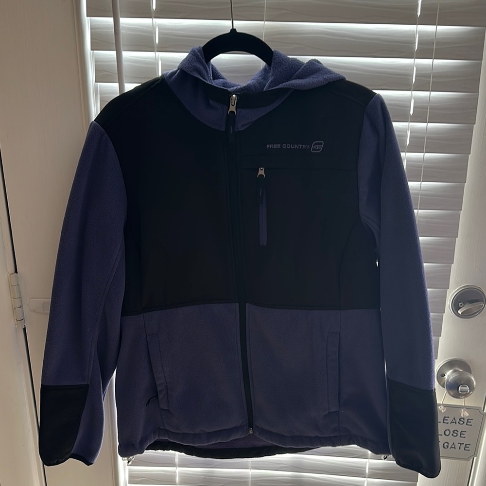 Free Country Black and Purple Performance Jacket